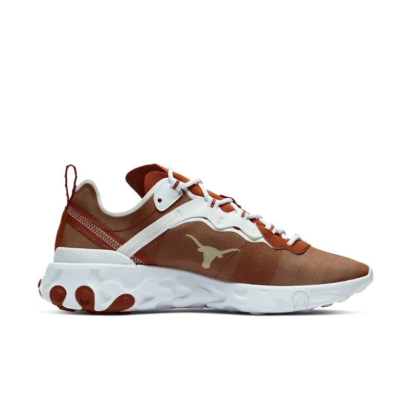 Nike React Element 55 Texas Desert Orange/White-White (CK4851-800)