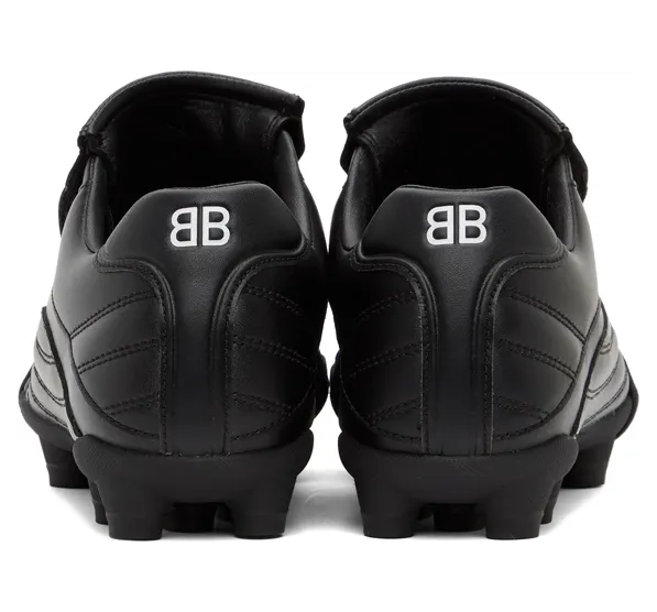 Balenciaga Black Soccer Sneakers (637132-W3BR1) (4)