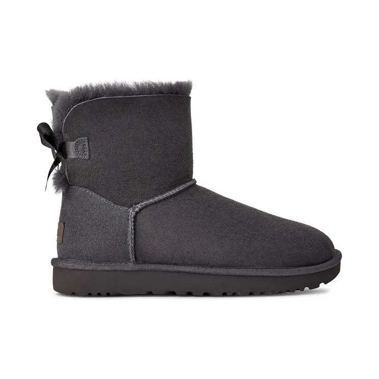 UGG Mini Bailey Bow II Obsidian (1016501-OBS)