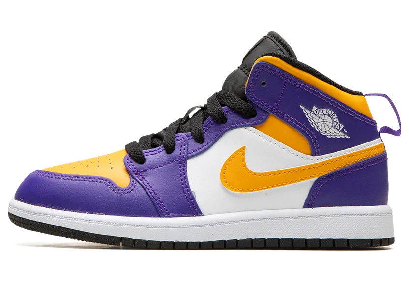 Jordan 1 Mid PS “Lakers” (DQ8424-517)