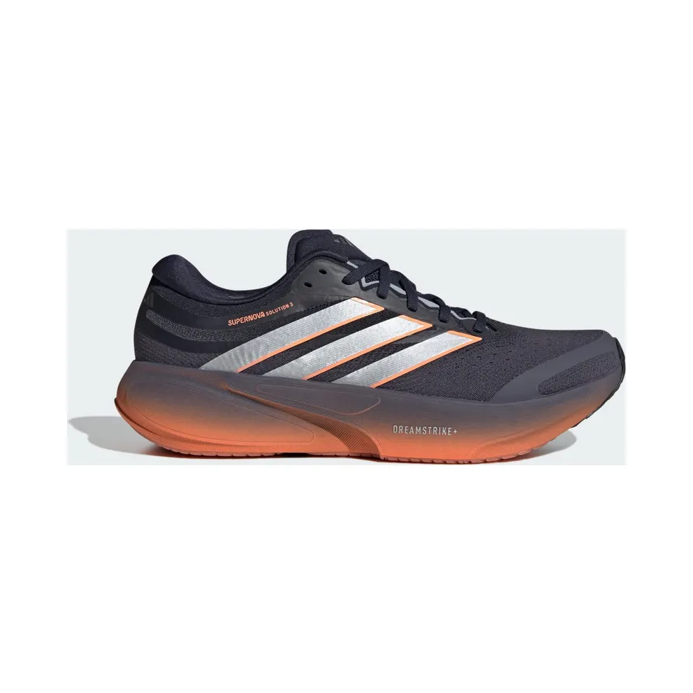 Adidas SUPERNOVA SOLUTION 3 Running Shoes Aurora Onix / Silver Metallic / Lucid Orange (JQ5907)