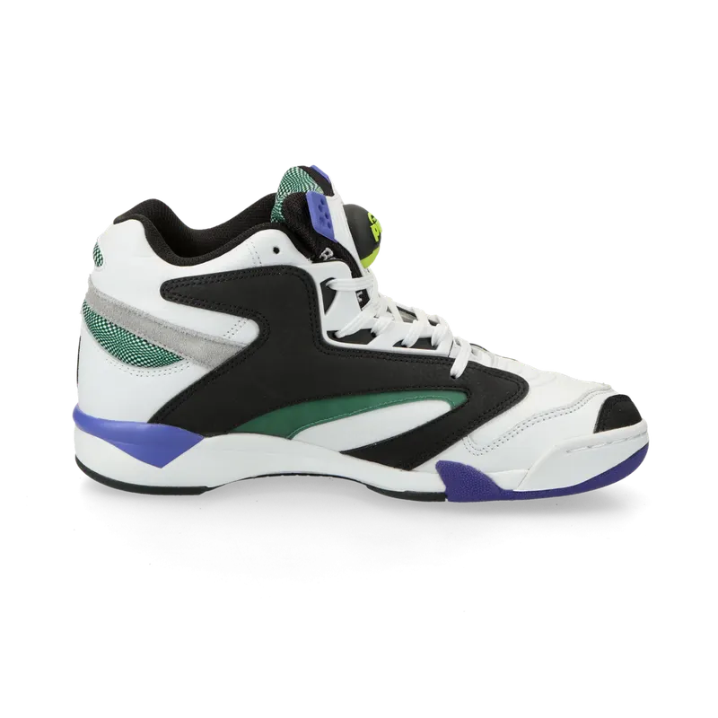 Reebok Shaq Victory Pump Shoes Cloud White / Core Black / Dark Green (H06494)