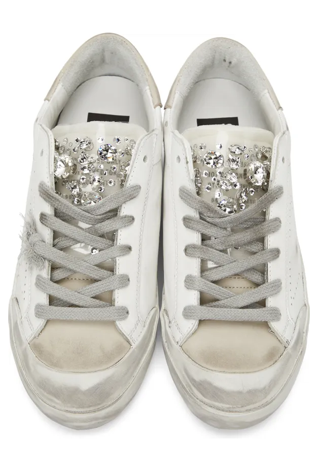 Golden Goose White Super-Star Skate Penstar Sneakers (F00172.F000845.10276) (5)