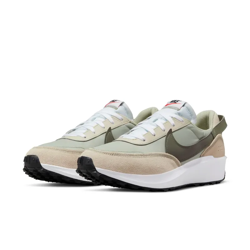 Nike Waffle Debut Light Stone Rattan White Matte Olive (DH9522-102)