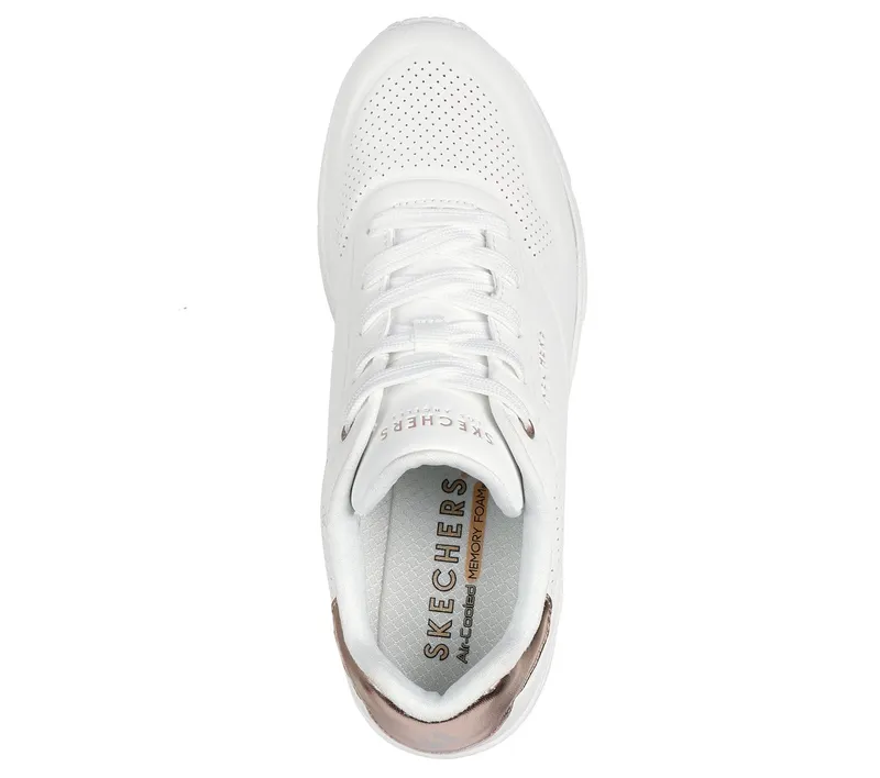 Skechers Uno Wedge – HI Steps Sneaker White