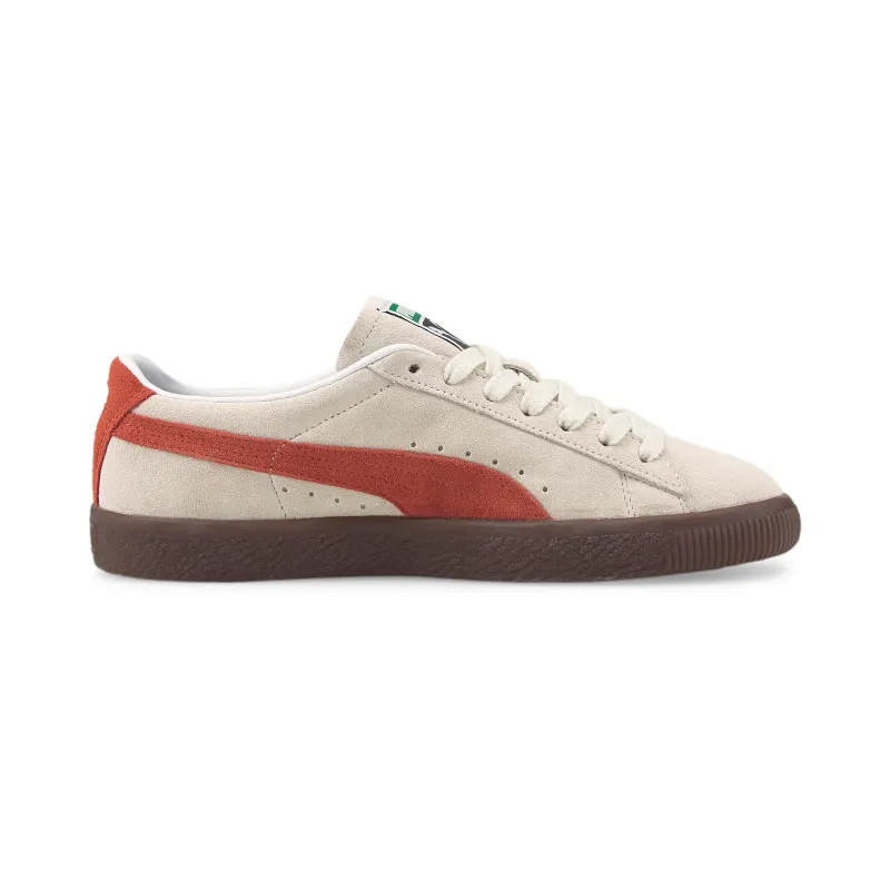 Women’s PUMA Suede VTG Pristine/Chili Oil/Gum (374921-16)