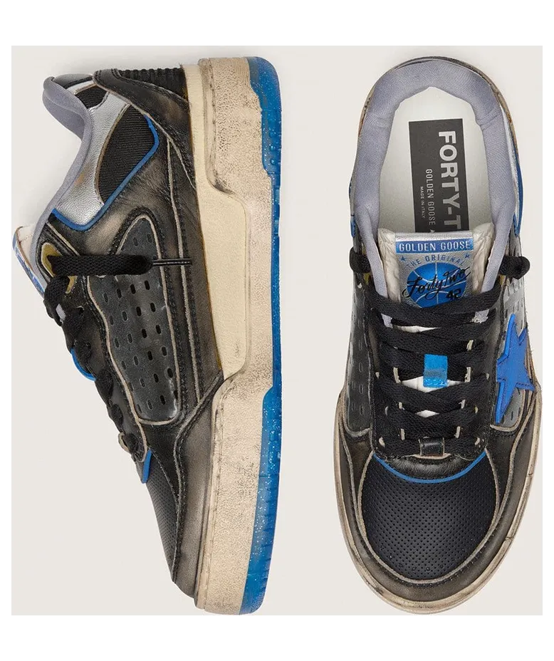Golden Goose Forty2 In Black Foam Rubber And Leather With Tpu Star And Black Leather Heel Tab (GWF00630.F007959.90509) (3)