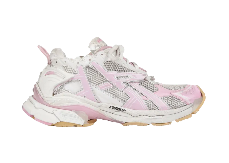Balenciaga Runner Pink White (677403W3RB39059)