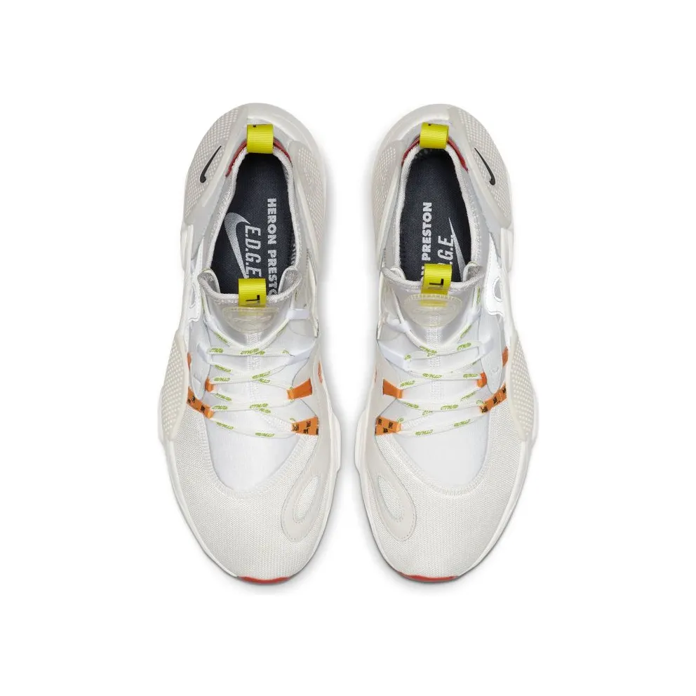 Nike Huarache Edge Heron Preston White White/Grey-Yellow-Red (CD5779 100)