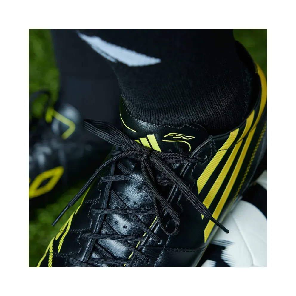adidas F50 Elite Leather 2010 FG Remake Pack Black Yellow (IH0946)