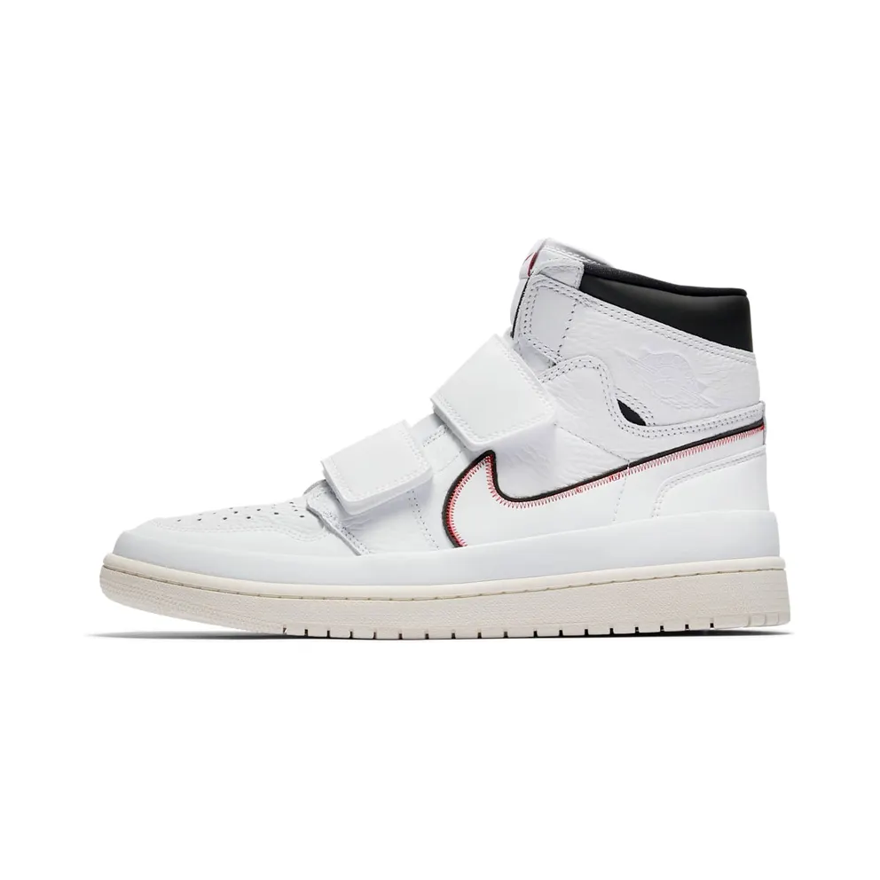Jordan 1 Retro High Double Strap White Black Sail White/Black-Sail-White (AQ7924-101)