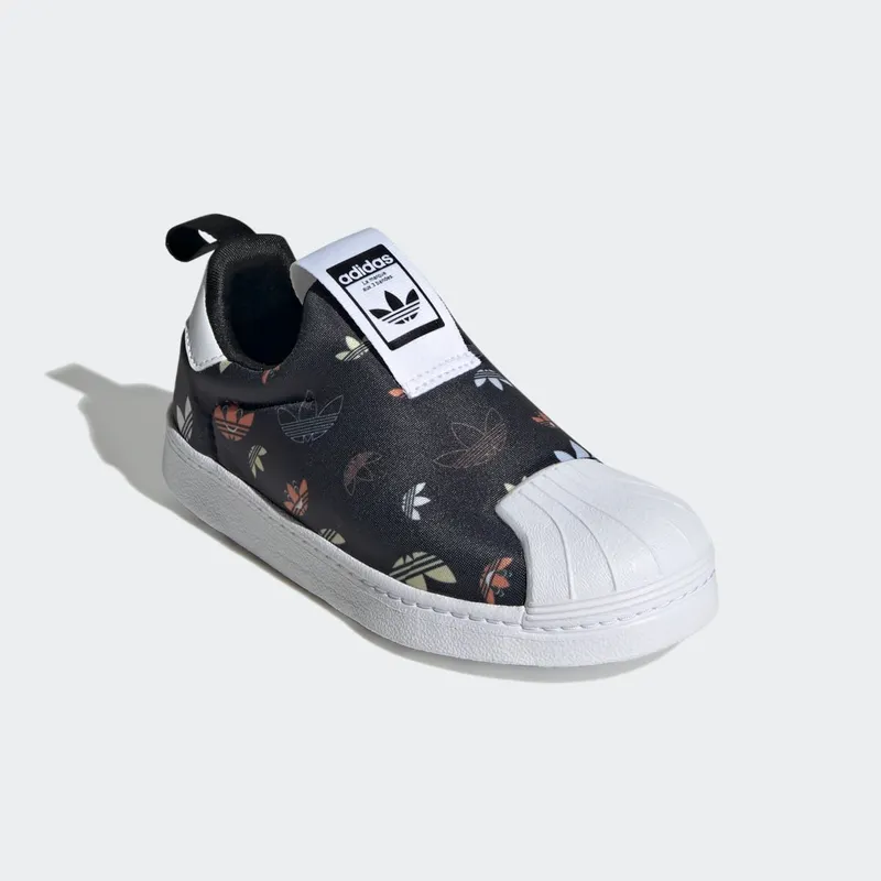 Adidas Superstar 360 Core Black / Cloud White / Semi Impact Orange (GX1868)