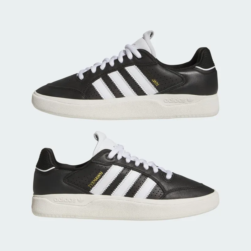 adidas Tyshawn Low Core Black Cloud White Chalk White (JQ1137)