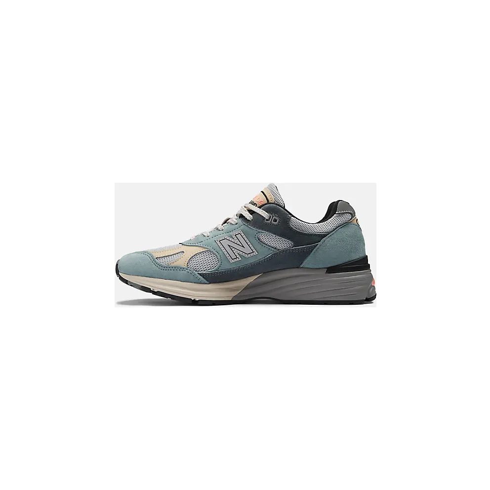 New Balance 991 MiUK Silver Blue Turbulence (U991SG2)