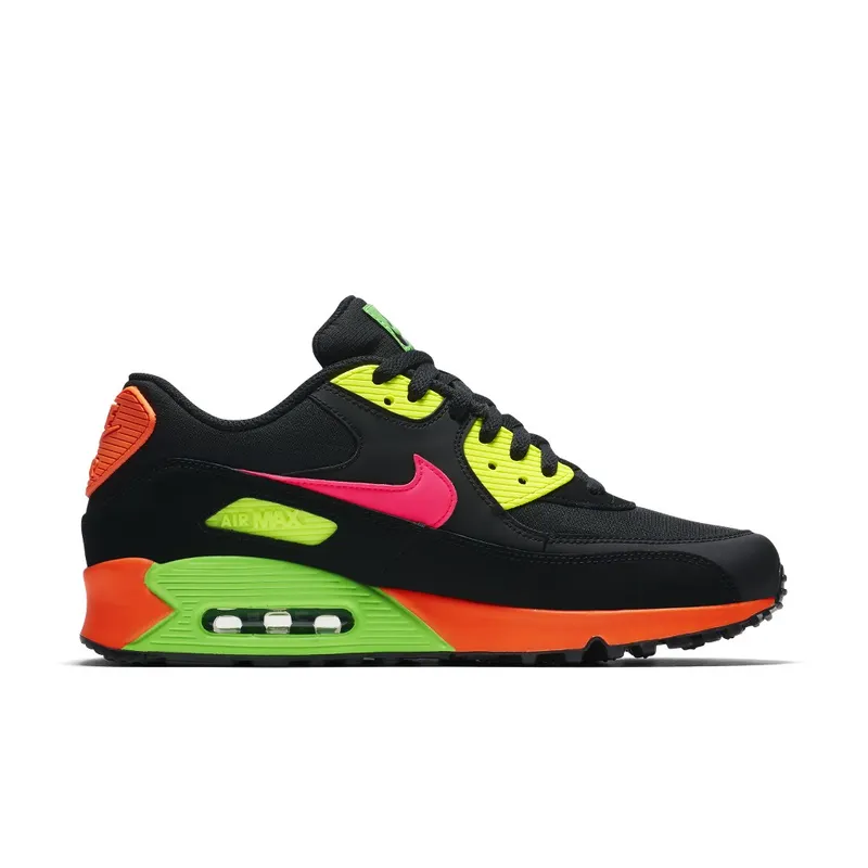 Nike Air Max 90 Tokyo Neon Black/Racer Pink-Hyper Crimson-Green Strike-Volt (CI2290-064)