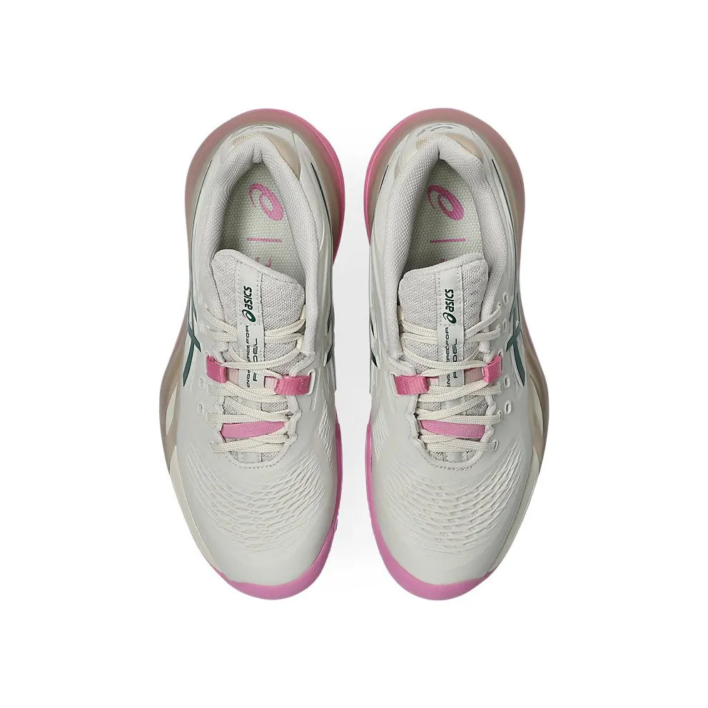 ASICS GEL-RESOLUTION X PADEL “Soft Oat / Jewel Green” (1042A285-250)
