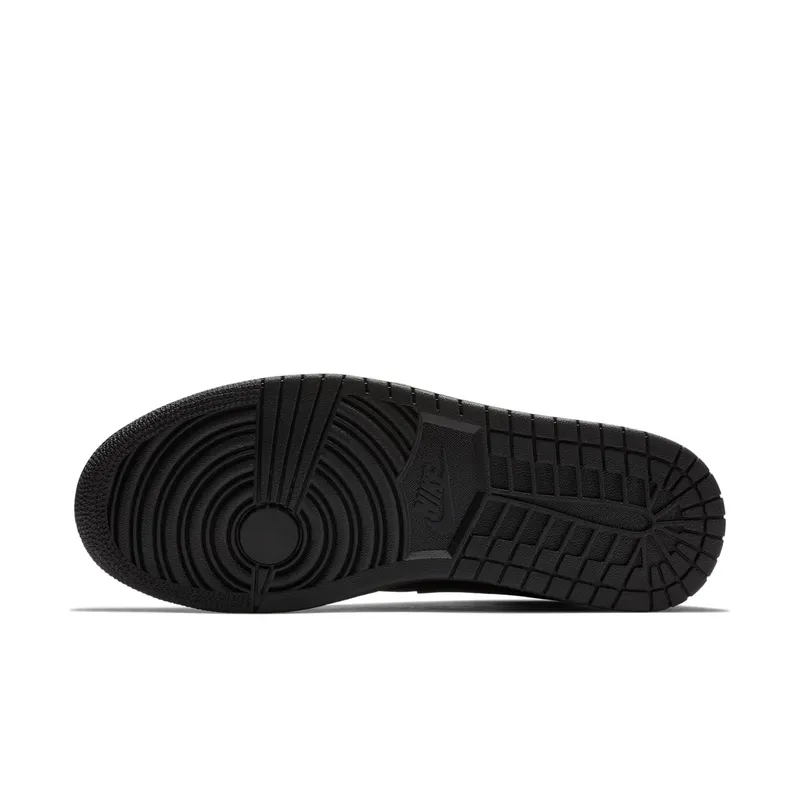 Jordan 1 Mid Black Dark Smoke Grey Black/Dark Smoke Grey-Black (554724-064)