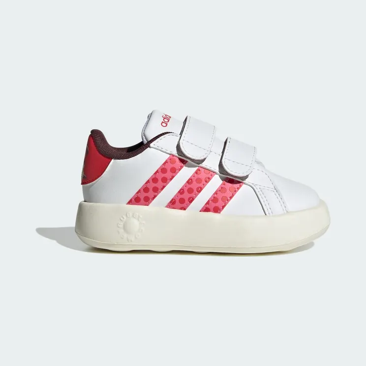 adidas Disney Minnie Mouse Grand Court 2.0 Shoes Infants “Cloud White / Pink Fusion / Pure Ruby” (IH6309)