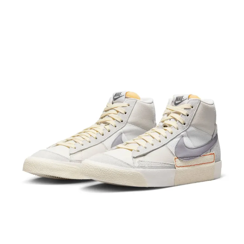 Nike Blazer Mid 77 Pro Club Summit White Cement Grey (DQ7673-104)