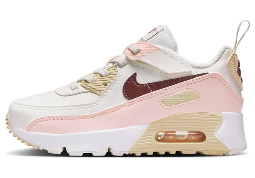 Nike Air Max 90 EasyOn “Phantom / Echo Pink / Sail / Dark Team Red” (HF6357-006)