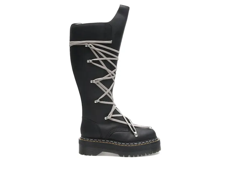 Dr. Martens 1460 DRKSHDW Quad Sole Pentalace Boot Rick Owens Black (DW02E6811 0001 09)