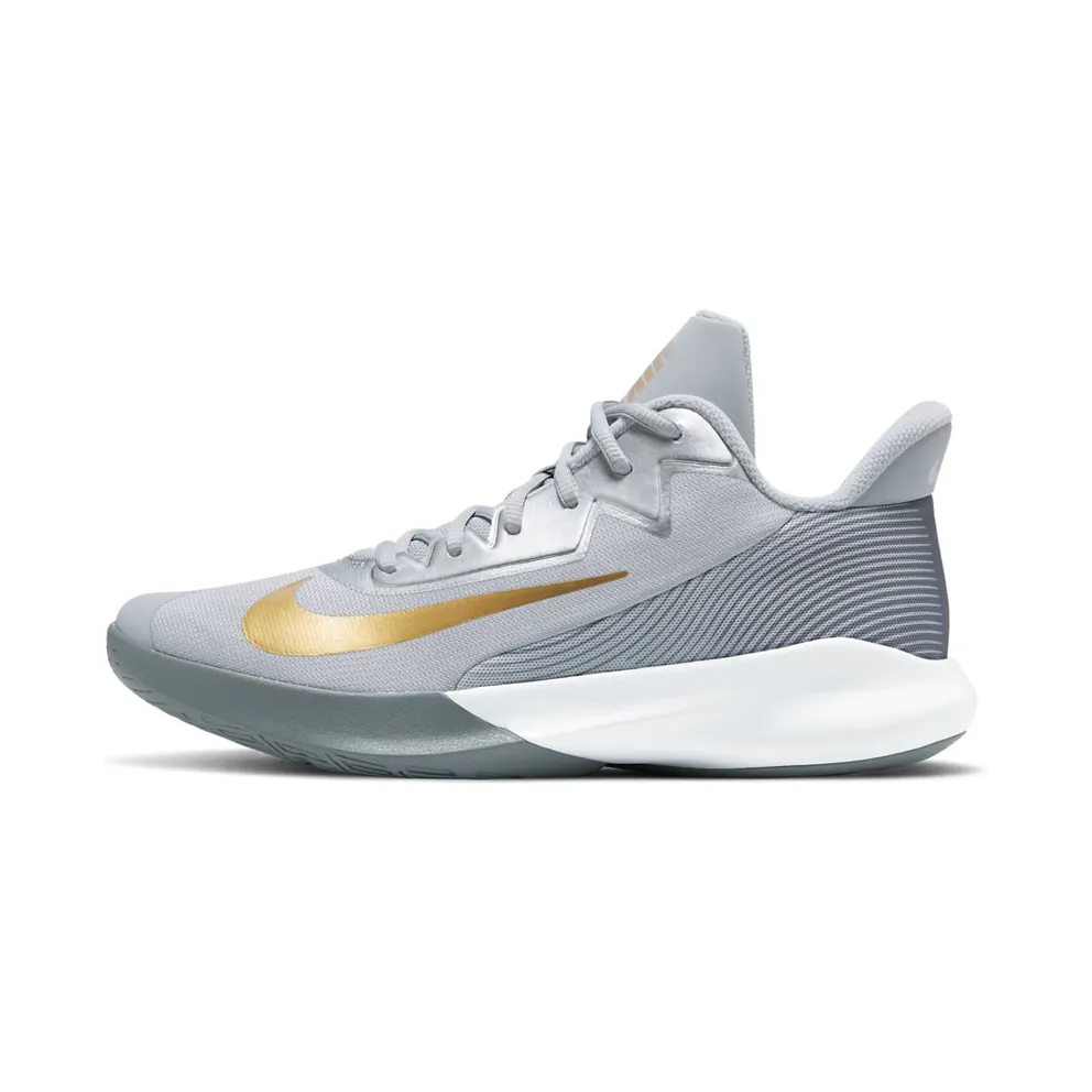 Nike Precision 4 “Wolf Grey Metallic Gold” (CK1069-007)