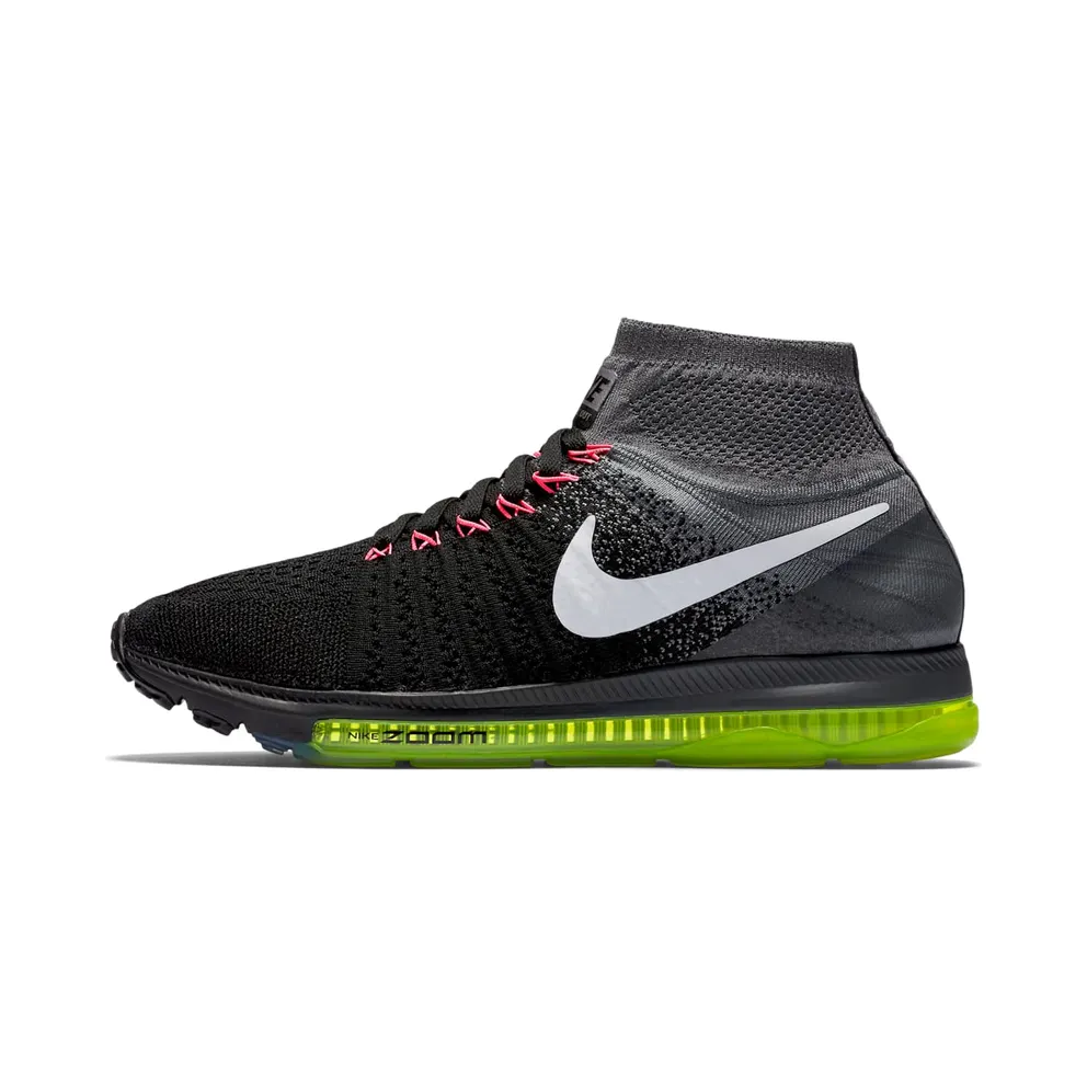 Nike Zoom All Out Flyknit Black White Volt (845361-002)