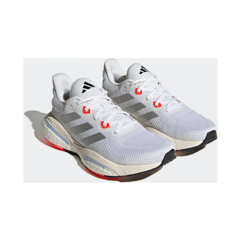 adidas SOLARGLIDE 6 Cloud White / Silver Metallic / Solar Red (HP7680)