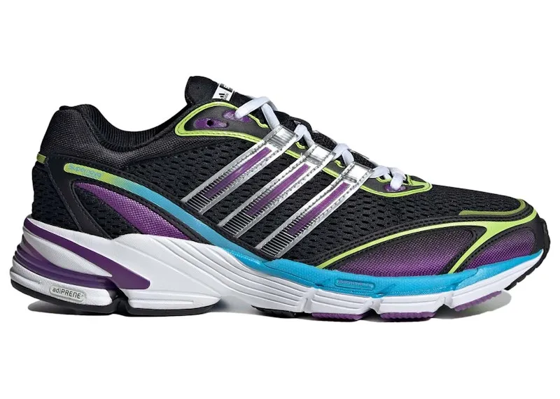 Adidas Supernova Cushion 7 Core Black / Silver Metallic / Semi Solar Green (GY5931)