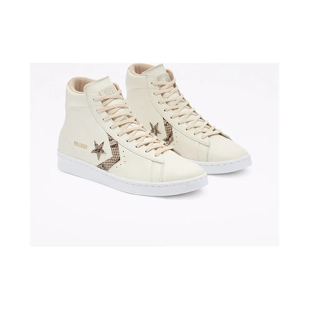 Converse Snake Print Pro Leather High Top Egret/nomad/egret (170497C)