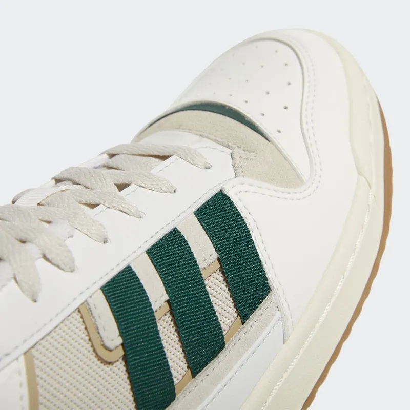 Adidas Forum Exhibit Low Cloud White / Collegiate Green / Bliss (GW4360)