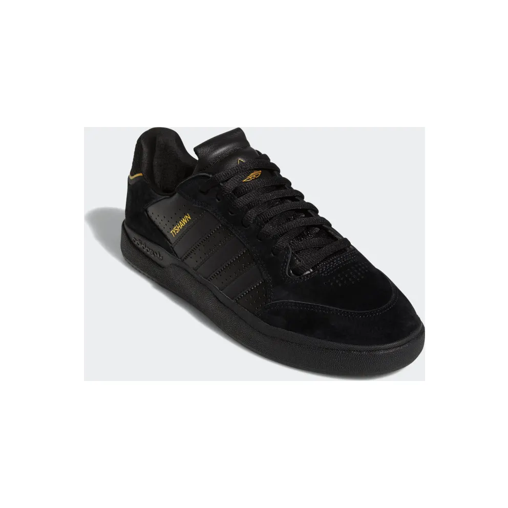 adidas Tyshawn Low Core Black / Core Black / Gold Metallic (GW3178)