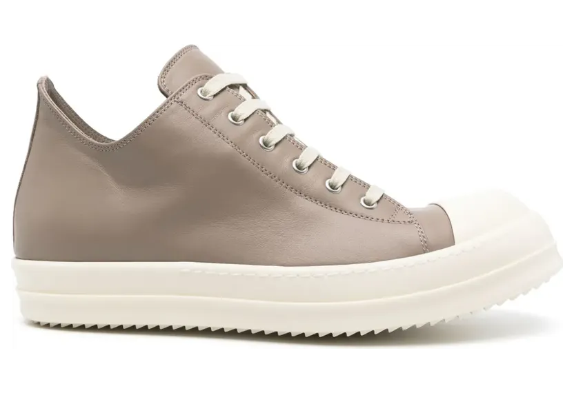 Rick Owens Sneakers aus Leder – Nude (RU01E5891LCO)