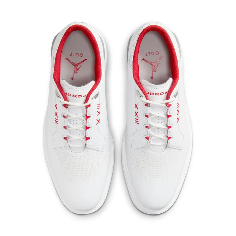 Jordan ADG 5 White Metallic Silver Blue Tint Fire Red (Wide) (FQ7874-101)