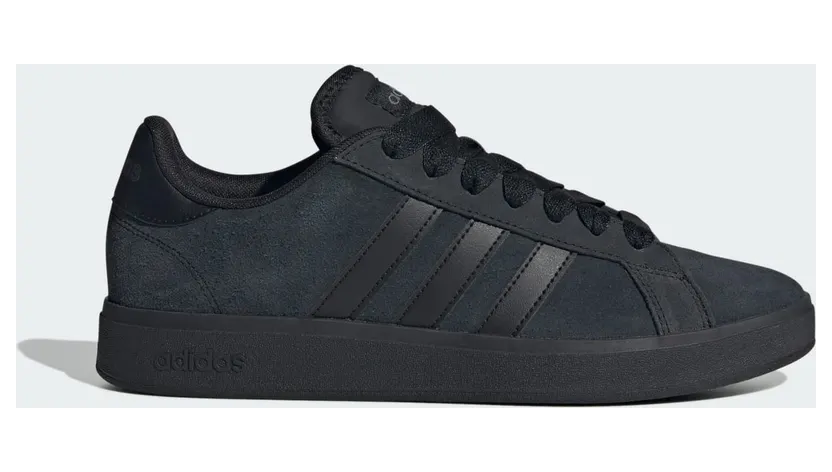 Adidas Grand Court Base 00s Core Black / Core Black / Grey Six (JR5541)