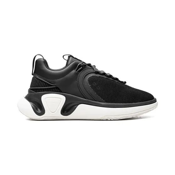 Balmain Asymmetrische B Court T Chunky “Black” (VM1C240ILSDH)