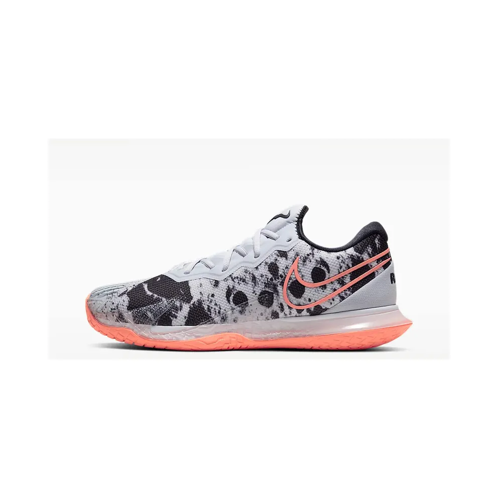 NikeCourt Air Zoom Vapor Cage 4 Hardcourt “Sky Grey / White / Black / Bright Mango” (CD0424-006)