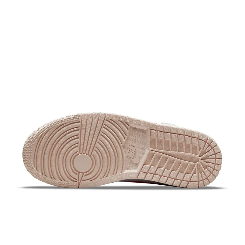Jordan 1 Mid SE Corduroy Sail – “Sail / Orange Quartz-white-orange” (DA8009-108)