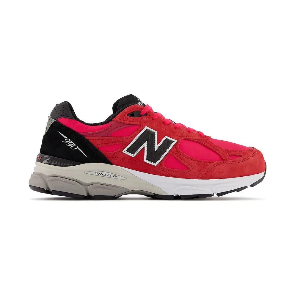 New Balance 990v3 “Red/Black” (M990PL3)