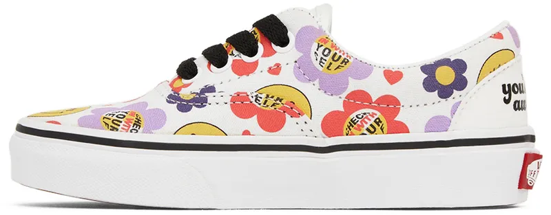 Vans Kids White Era Little Kids (VN000YMAW00)