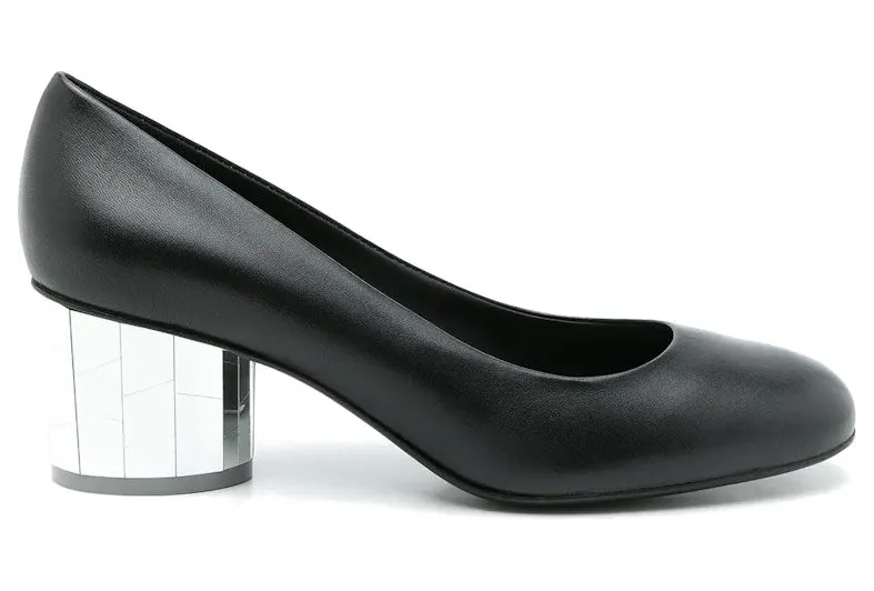 Ferragamo Farrah Slip-On Leather Pumps Black (01C928751098)