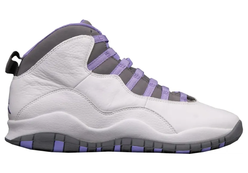 Jordan 10 Retro White Medium Violet (W)