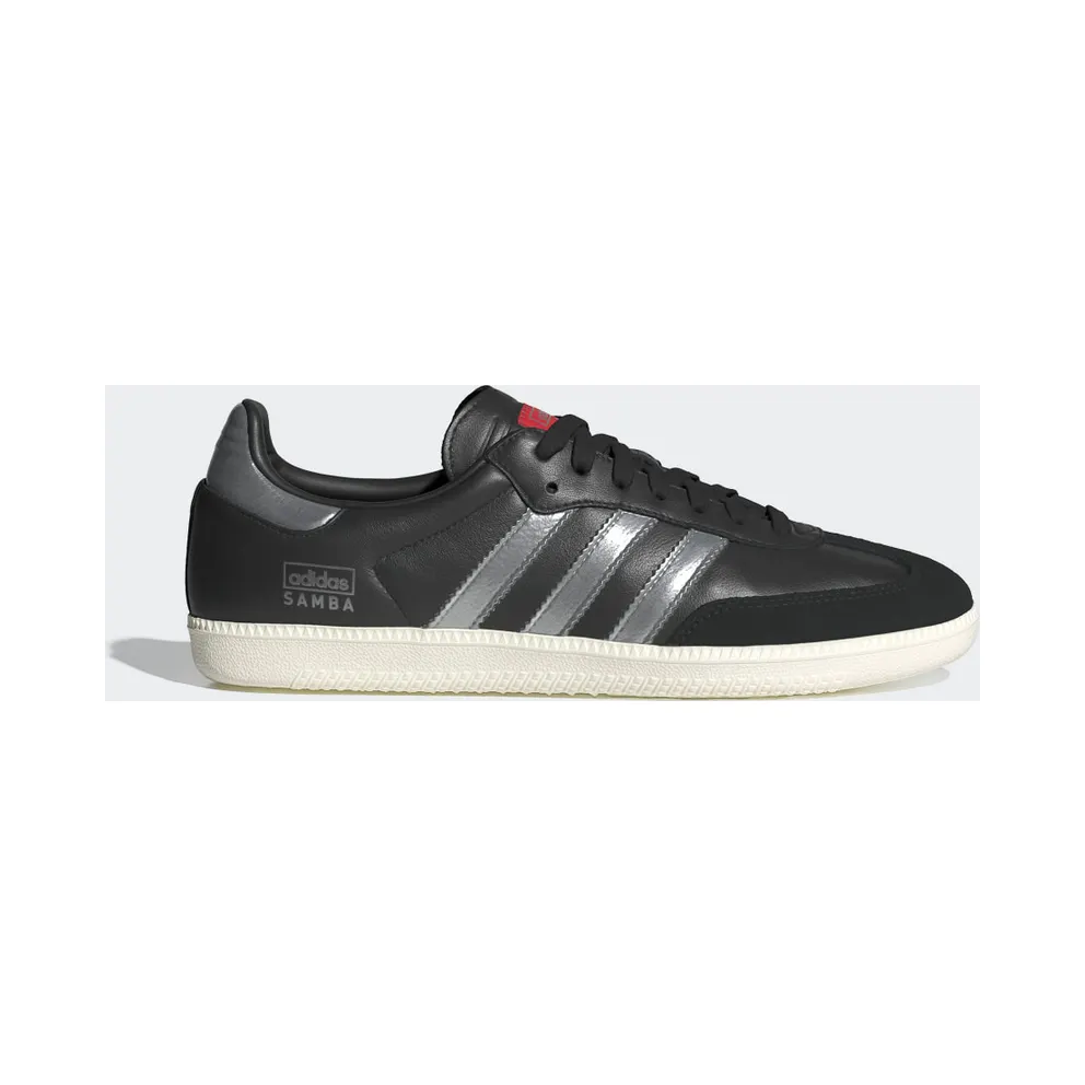 adidas Samba OG Shoes Core Black / Silver Metallic / Off White (IF1825)
