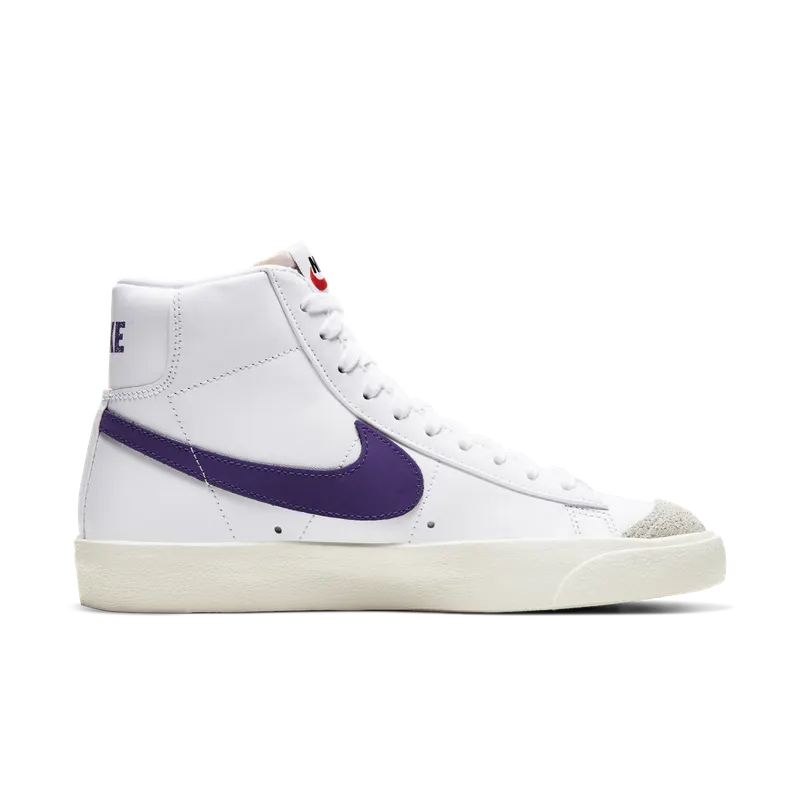 Nike  Blazer Mid 77 White Voltage Purple (W) White/Sail-Voltage Purple (CZ1055-105)