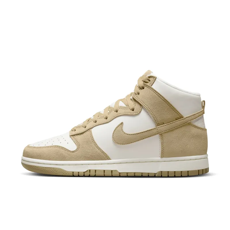 Nike Dunk Hi Retro PRM “Tan Suede” (DQ7679-001)