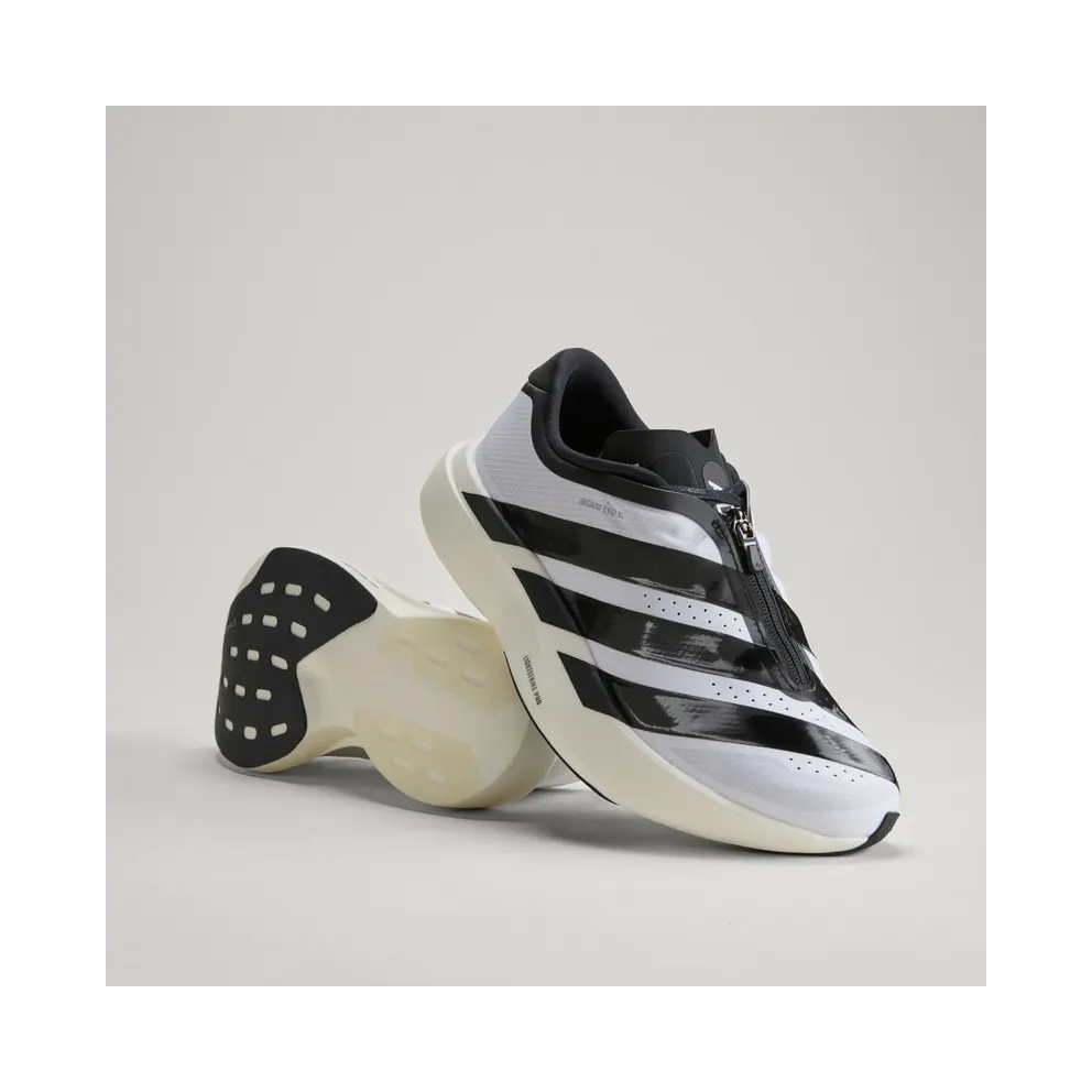 Adidas Adizero EVO SL ZIP Cloud White / Core Black / Silver Metallic (KI4796)