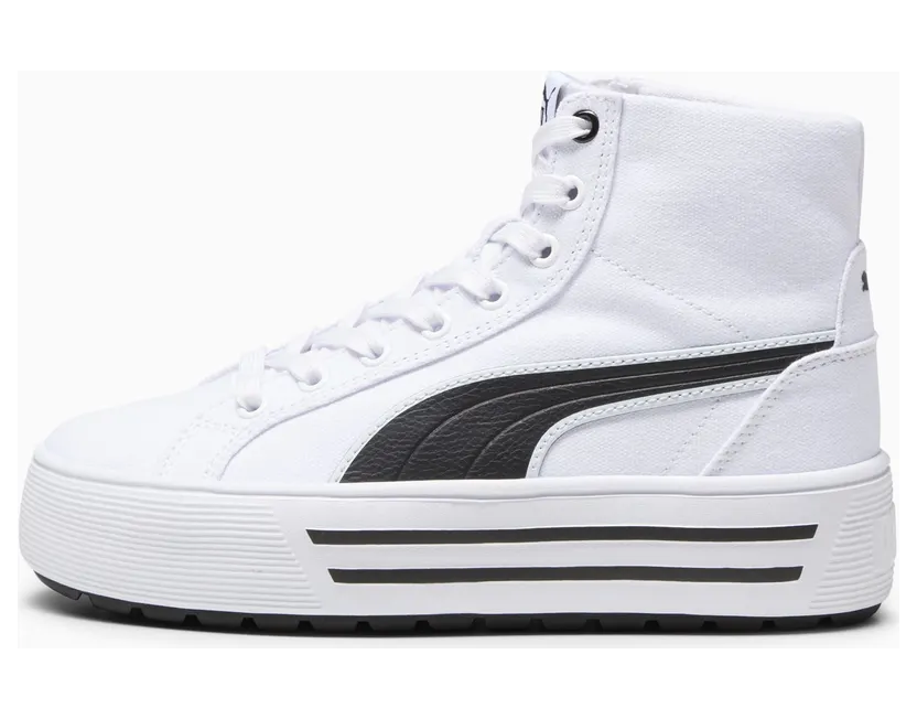 Puma Kaia 2.0 Mid damessneakers Wit/Zwart (392325-01)