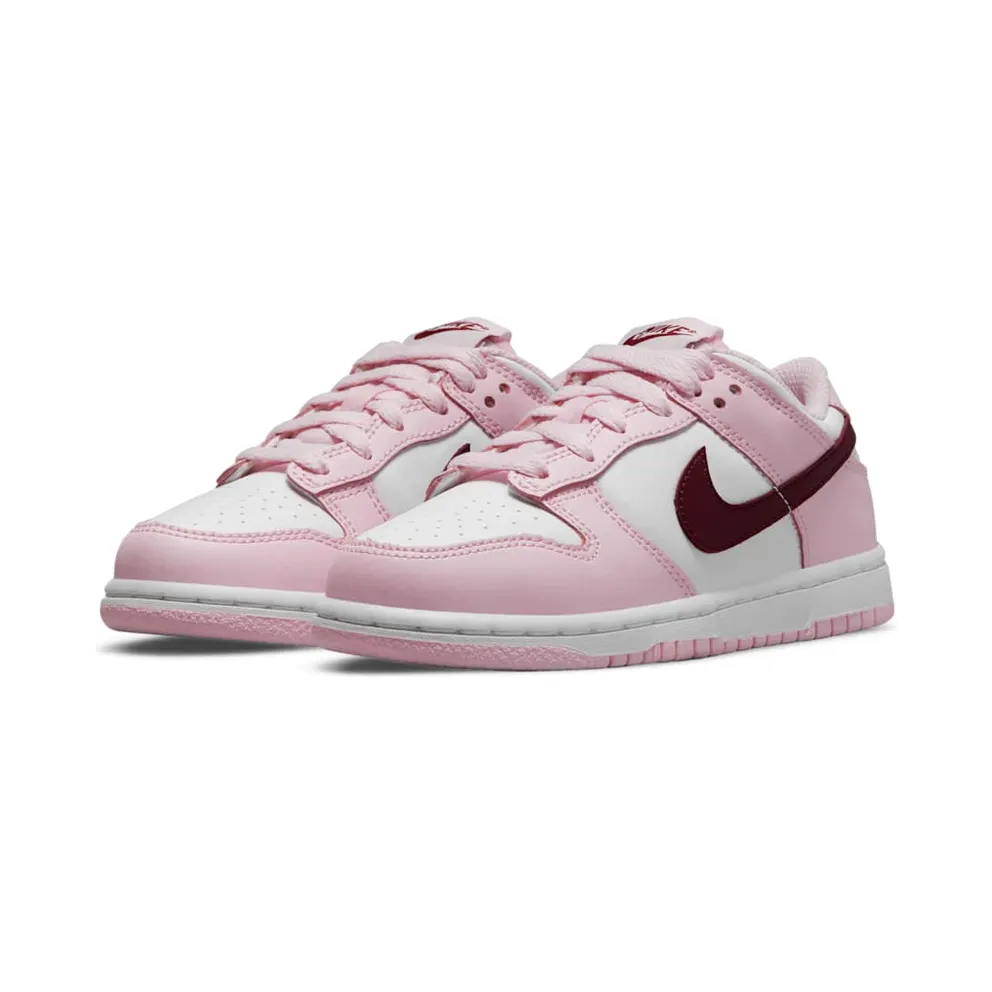 Nike Dunk Low Pink Red White (PS) (CW1588-601)
