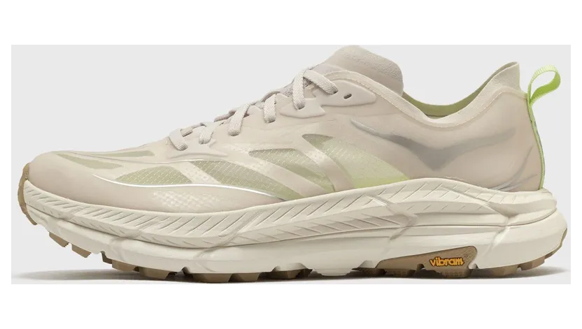 Hoka One Mafate Speed 4 Lite Stucco Alabaster