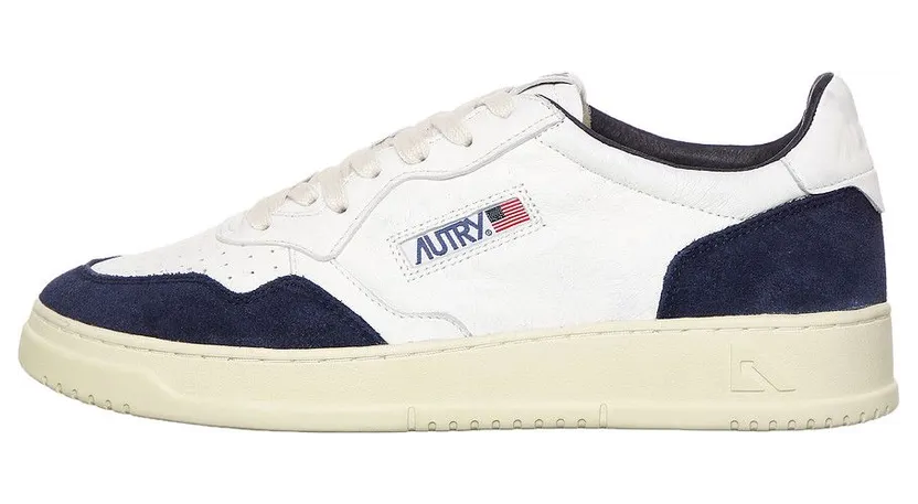 Autry Medalist Low White / Ink Blue (AULMGS24) (2)